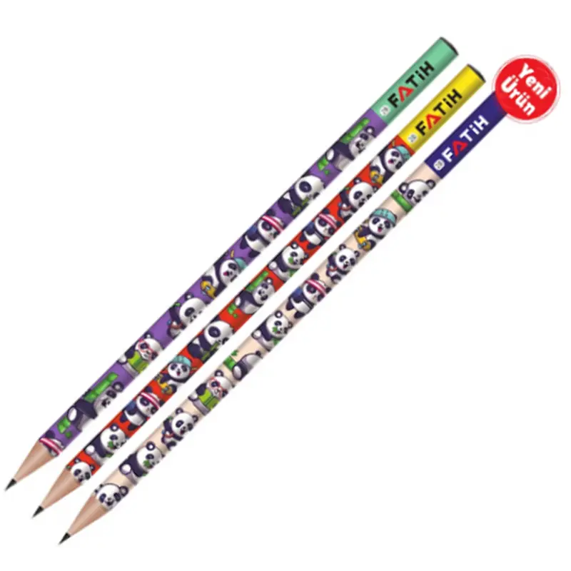 Fatih 17800 Kurşun Kalem Panda Kids 2B x 72 Li Paket