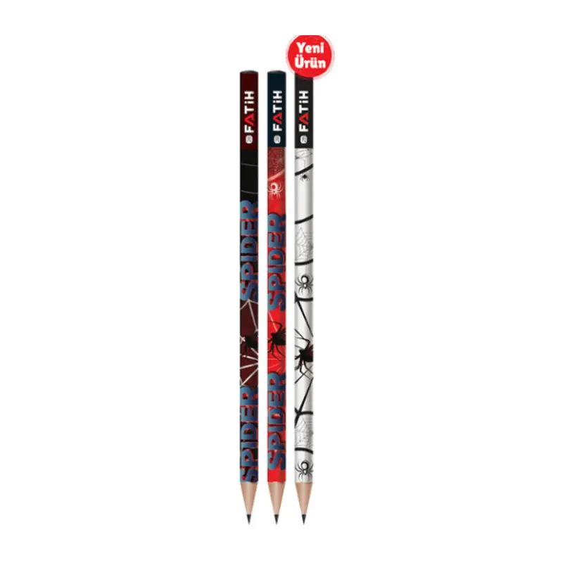 Fatih 17870 Kurşun Kalem Spider x 72 Li Paket