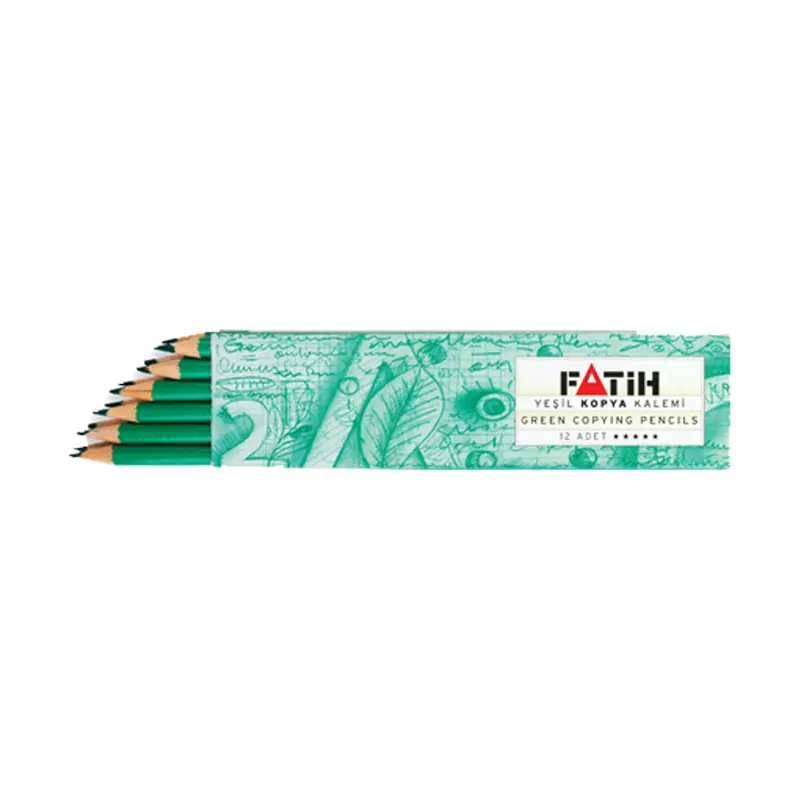 Fatih 27100 Kopya Kalemi Yeşil x 12 Li Kutu