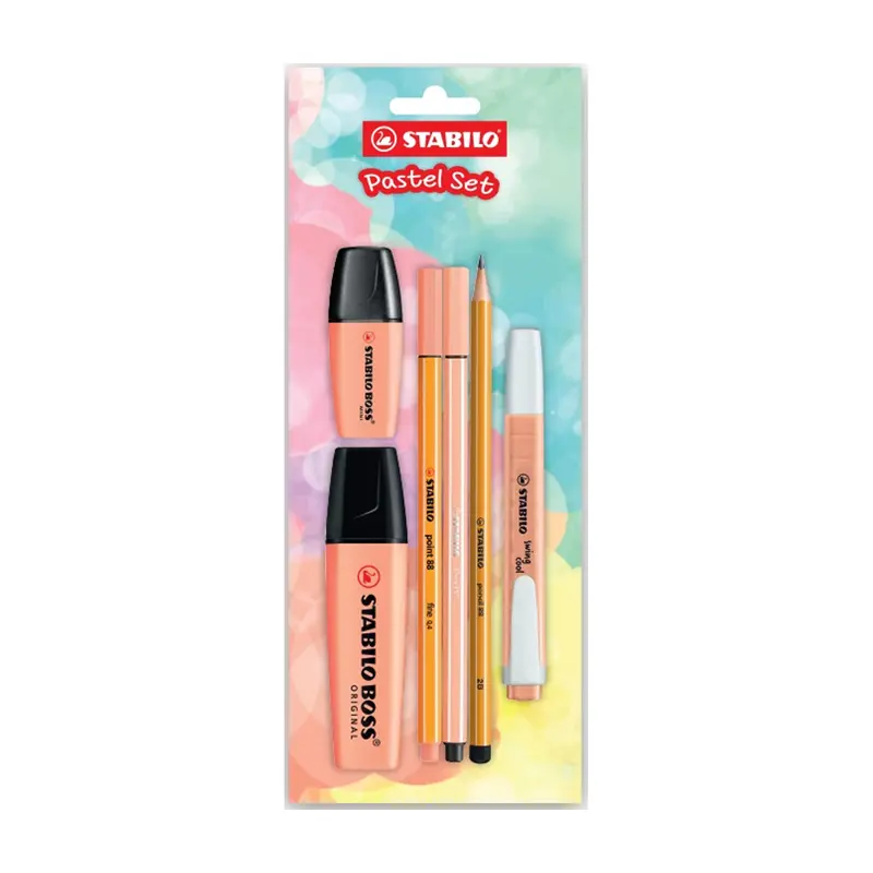 Stabilo 70/126-6 Fosforlu Kalem Tek Renk Pastel Set Turuncu 6 Lı Paket