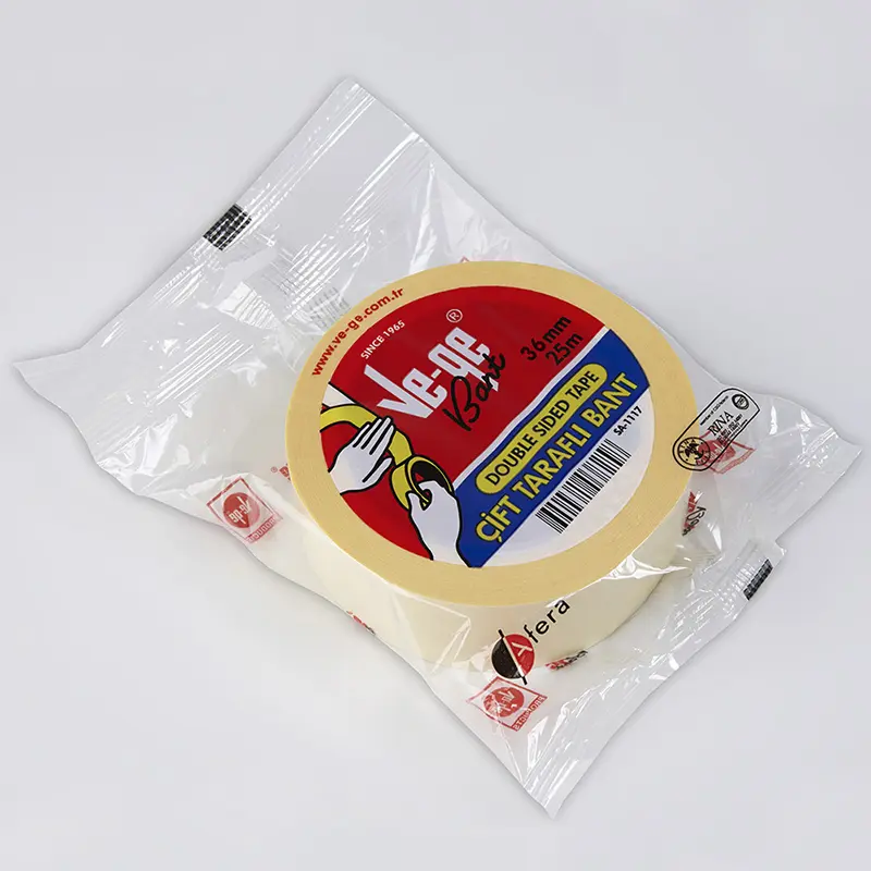 Vege Çift Taraflı Bant Askılı 36mm x 25 Metre