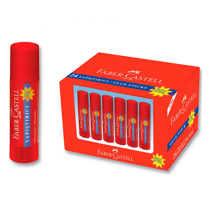 Faber-Castell 5088179520 Stick Yapıştırıcı 20 Gr. x 24 Lü Paket