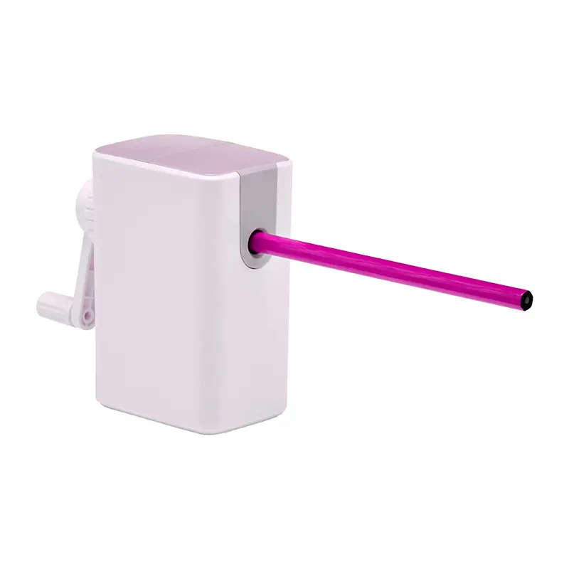 Mas 6736 Plastik Büyük Kollu Masa Tipi Kalemtraş Pembe