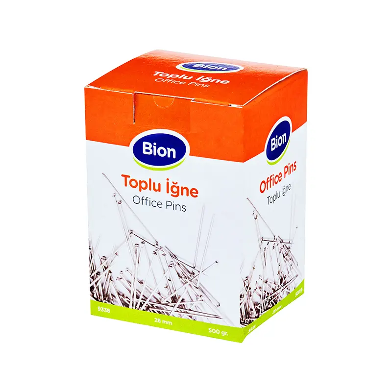 Bion 9338 Toplu İğne 28mm 500 Gr. Kutu
