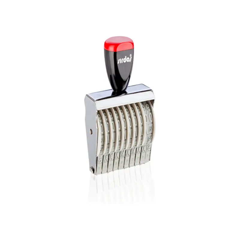 Sırdaş 15910 Elle Çevirmeli Numaratör 10 Hane 9mm