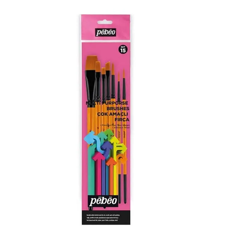 Pebeo SET-15 Fırça Seti 7 Li Paket