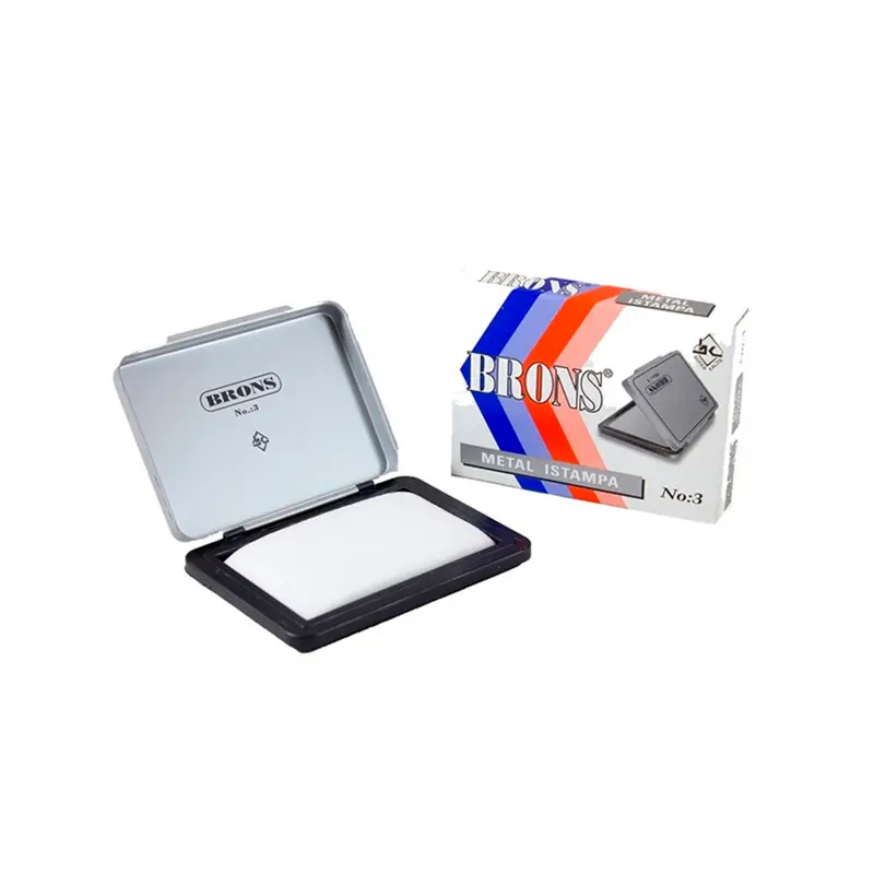 Brons BR-141 Metal Istampa 7.5cm x 5cm No:3 x 12 Li Kutu