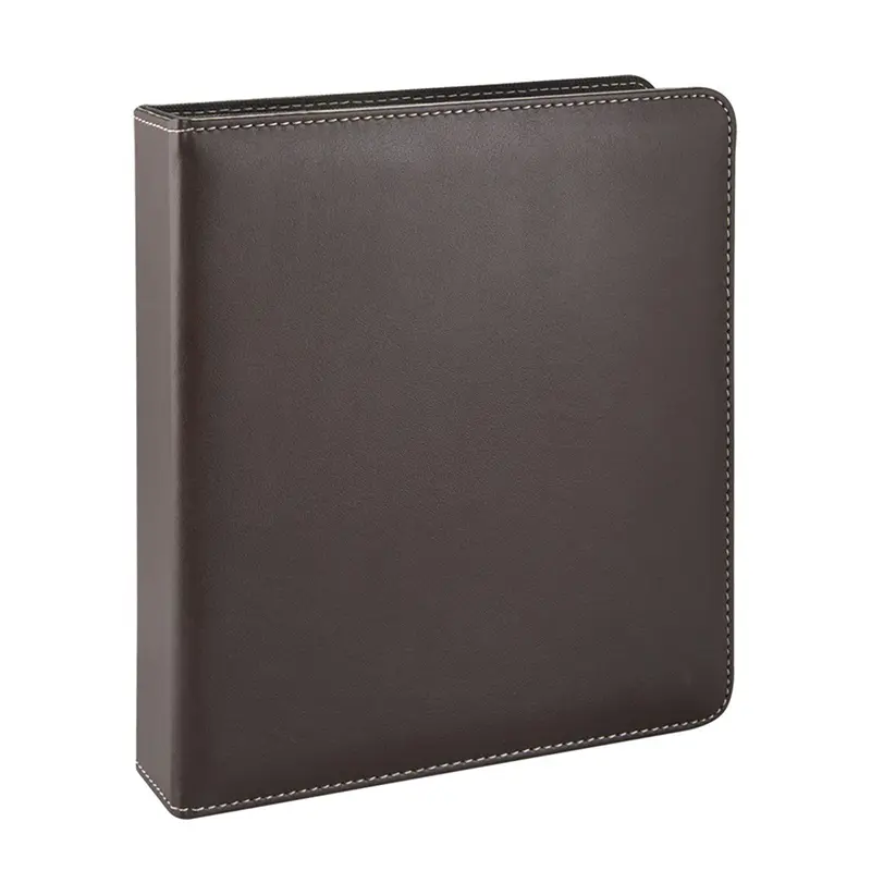 2K A534K Suni Deri Sunum Klasörü 2 Halkalı 40mm A5 Kahve