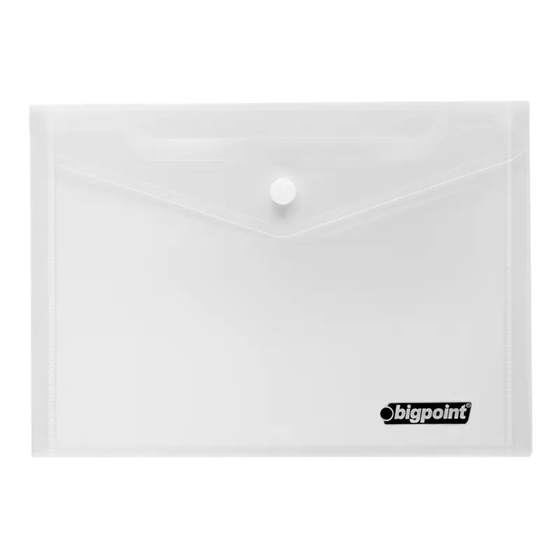 Bigpoint BP231-03 Çıtçıtlı Dosya A5 Seffaf x 12 Li Paket