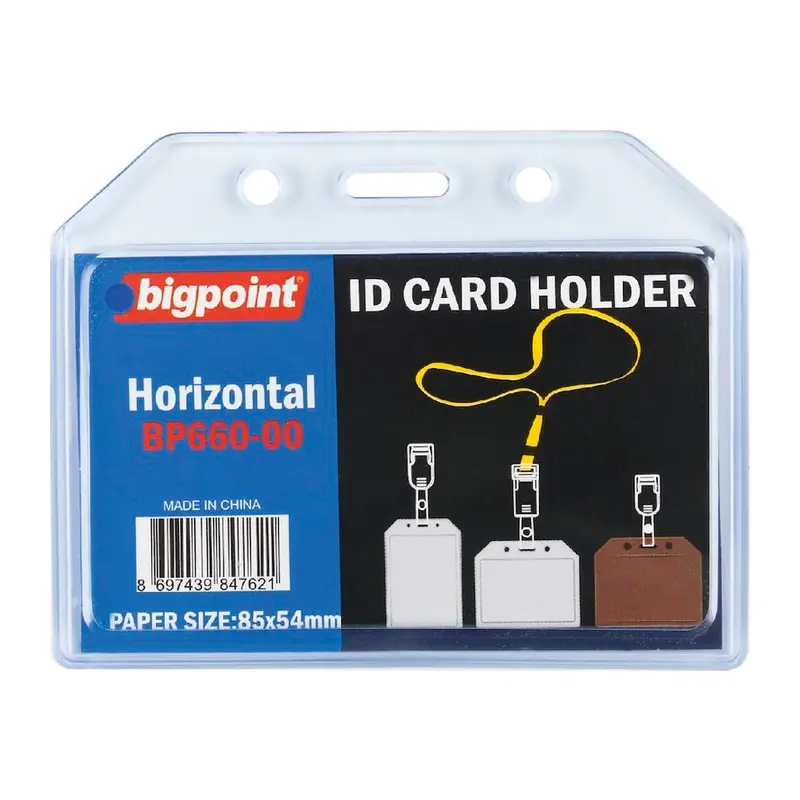 Bigpoint BP660 Soft Kart Kabı Yatay 85mm x 54mm x 5 Li Paket