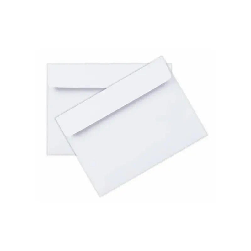 Asil Doğan AS-4007 Extra Silikonlu Buklet Mektup Zarfı 11.4cm x 16.2cm 110 Gr. x 500 Lü Kutu