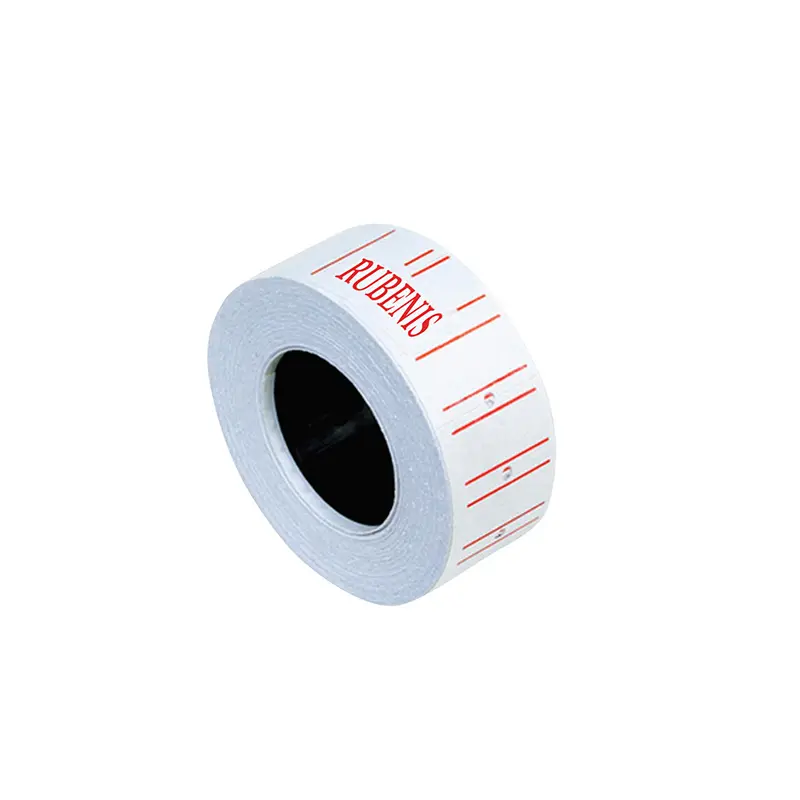 Rubenis MTX-B Fiyat Etiketi 12x21mm Beyaz x 12 Li Paket