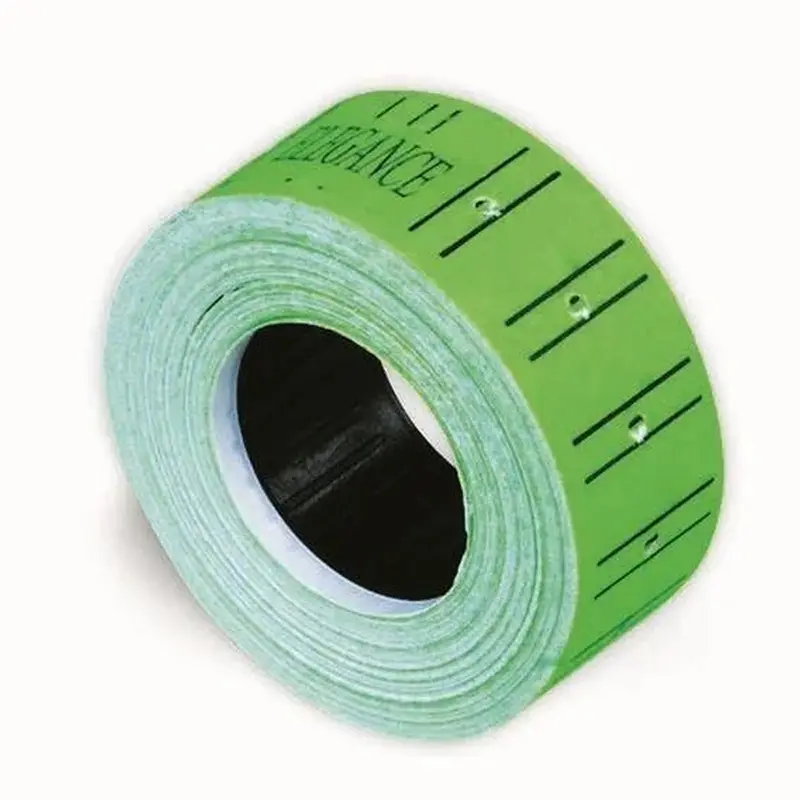 Rubenis RB MTX-Y Fiyat Etiketi 12mm x 21mm Yeşil x 12 Li Paket
