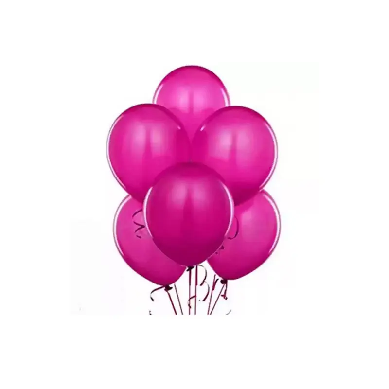 Nedi PM-72099 Düz Renk Balon Fuşya x 100 Lü Paket