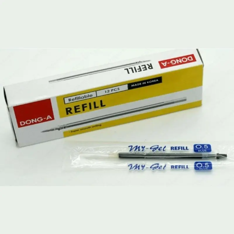 Dong-A 211120 Mygel Jel Tükenmez Kalem Yedeği 0.5mm Mavi x 12 Li Kutu
