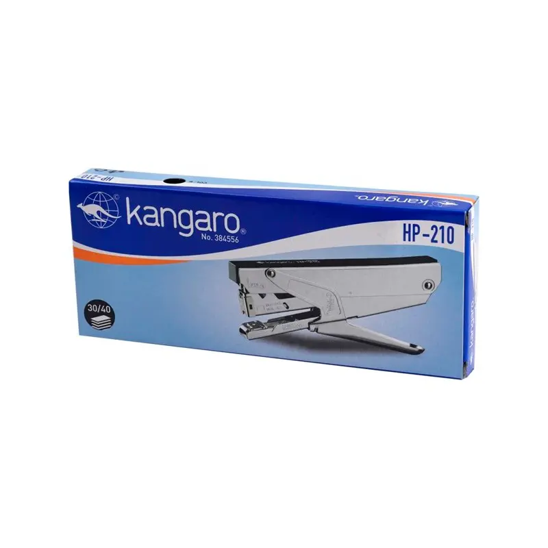 Kangaro HP-210 Pens Tipi Zımba Makinesi No:24/6-26/6 Siyah 40 Yaprak