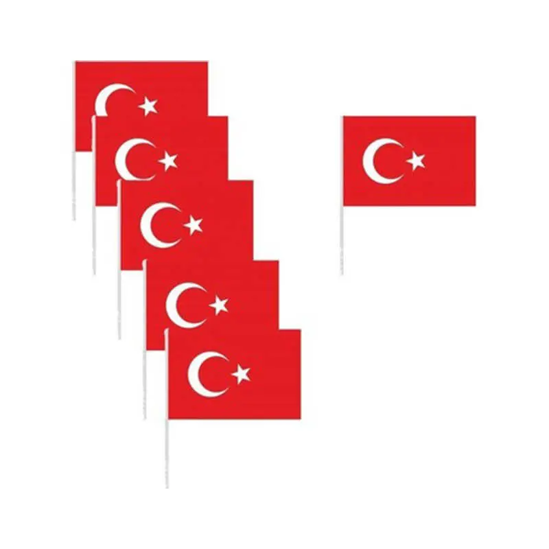 Eren Sopalı Türk Bayrağı Büyük Boy x 50 Li