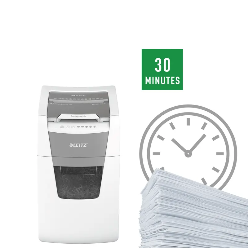 Leitz IQ Auto Feed Otomatik Office 150 P4 Evrak İmha Makinesi