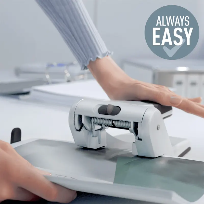 Leitz 5180 Kollu Perfaratör ( Delgeç ) Çelik 65 Sayfa Mavi
