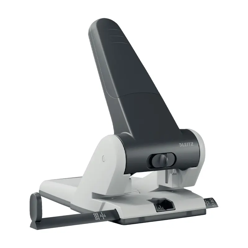 Leitz 5180 Kollu Perfaratör ( Delgeç ) Çelik 65 Sayfa Siyah