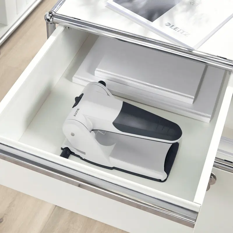 Leitz 5180 Kollu Perfaratör ( Delgeç ) Çelik 65 Sayfa Siyah