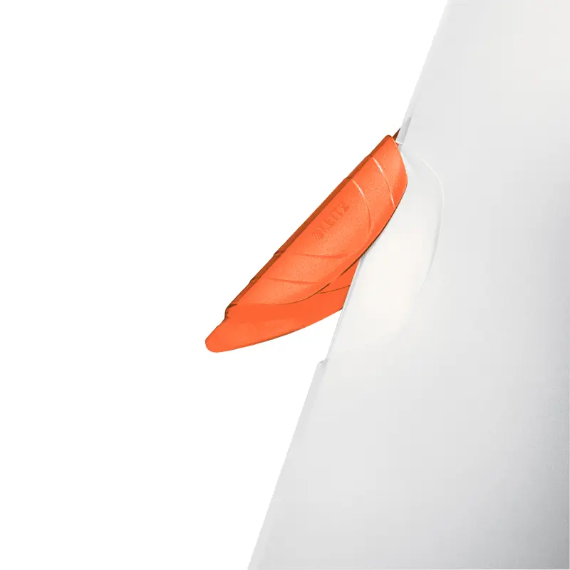 Leitz 4174-00-45 Sıkıştırmalı Dosya ColorClip Sırttan Klips 30 Sayfa Turuncu 6 Lı Paket