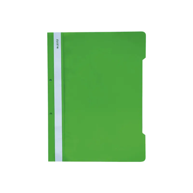 Leitz L-4189 Plastik Telli Dosya Yeşil 50 Li Paket