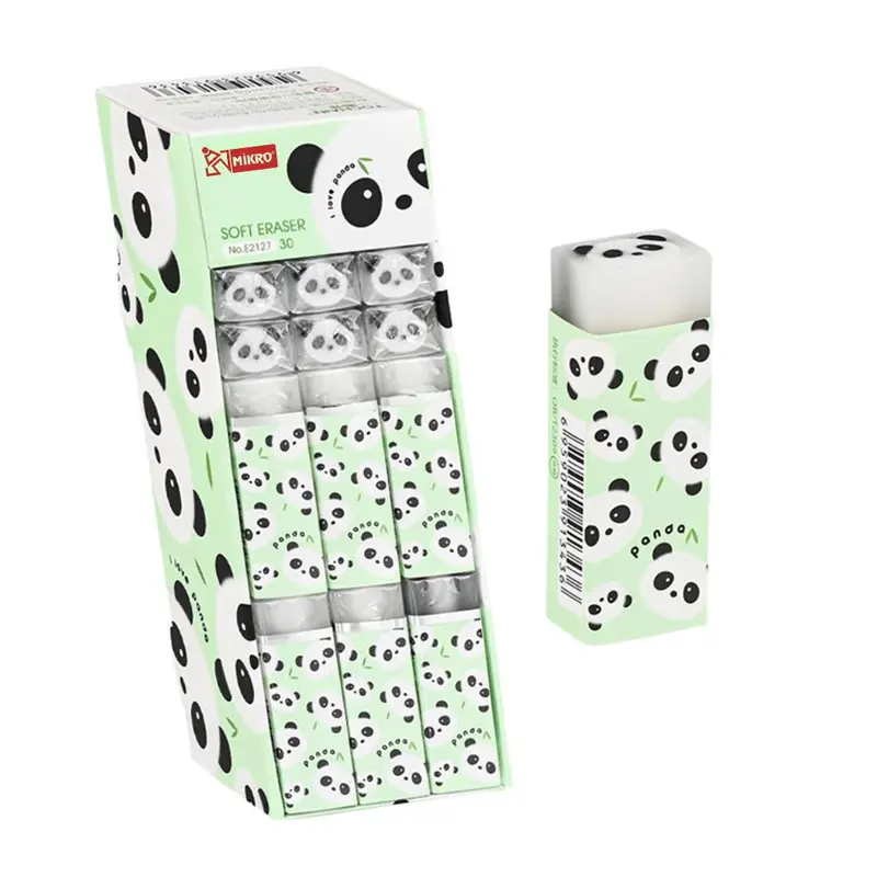 Mikro E2127 Panda Eco Pvc Silgi 24 Lü Paket