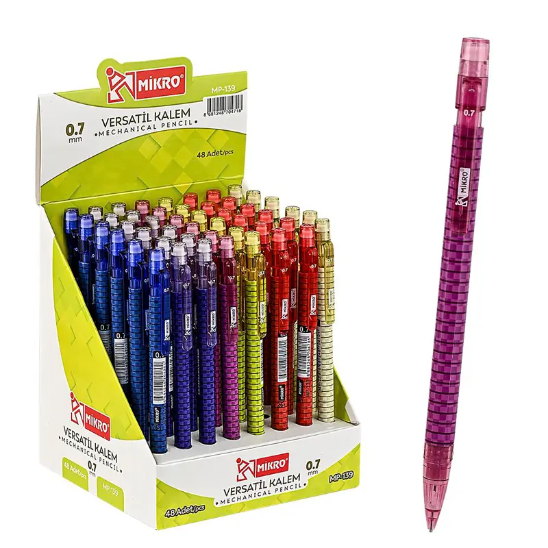 Mikro 139-48 Versatil Kalem 0.7mm 48 Li Stand