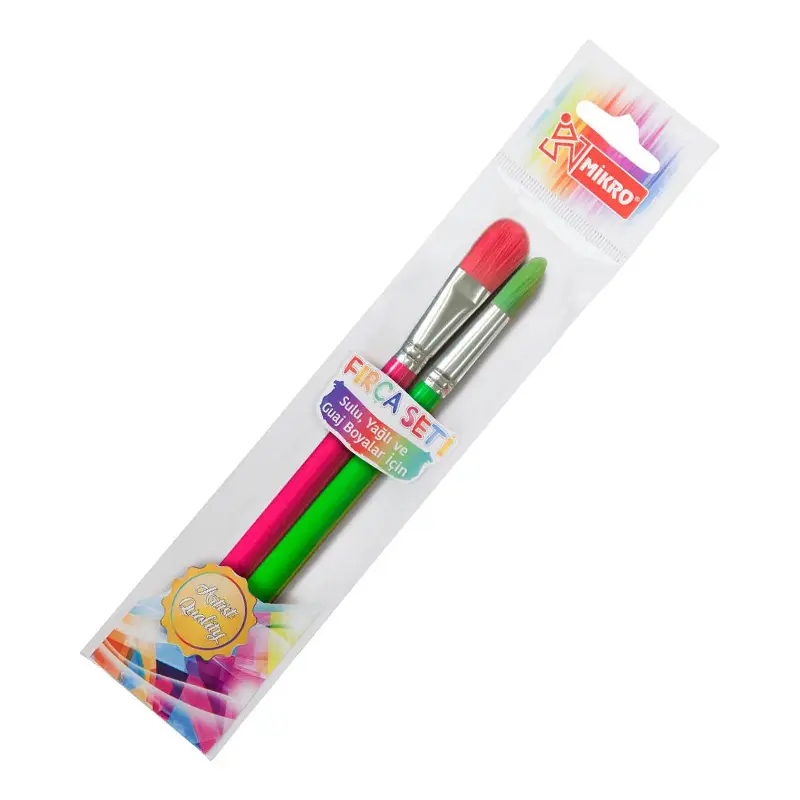 Mikro Mf-Set-8 Başlangıç Fırçası 2 Li Set