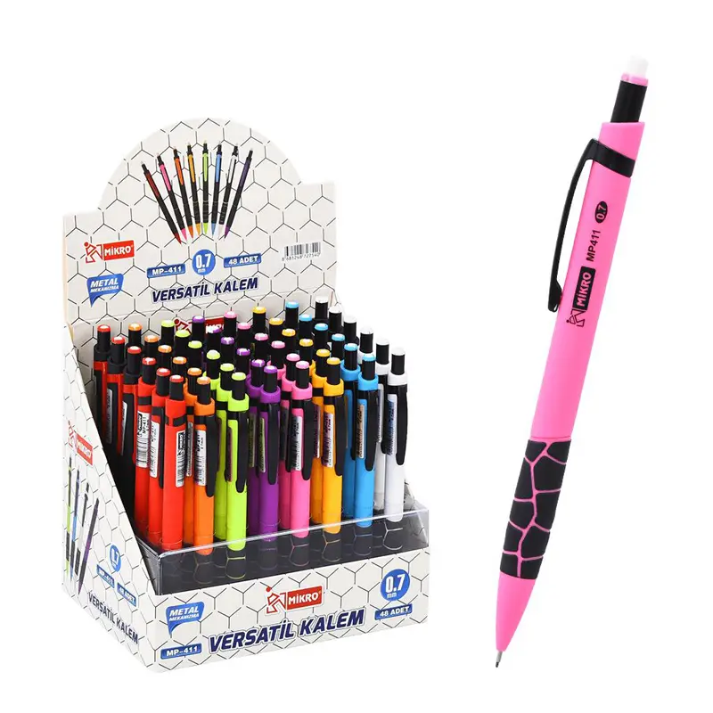 Mikro MP-411 Versatil Kalem 0.7mm 48 Li Stand