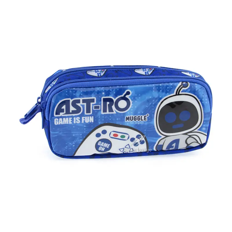 Muggle Mu-0006 Astro Mavi Kalem Çantası