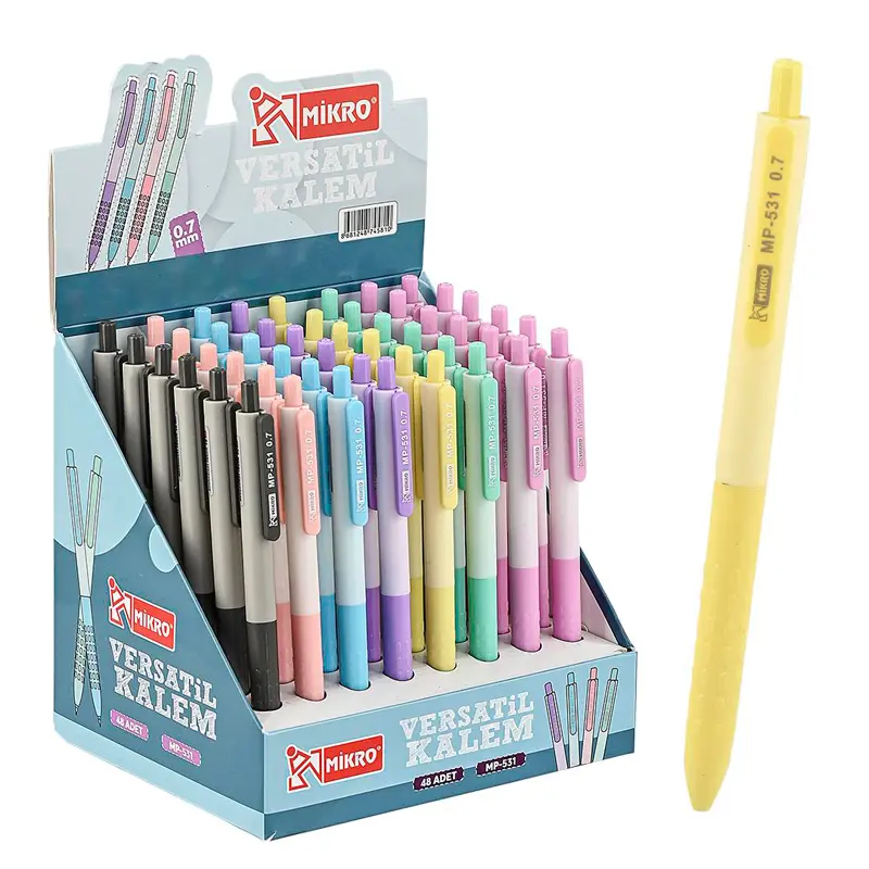 Mikro MP-531 Versatil Kalem 0.7mm 48 Li Stand
