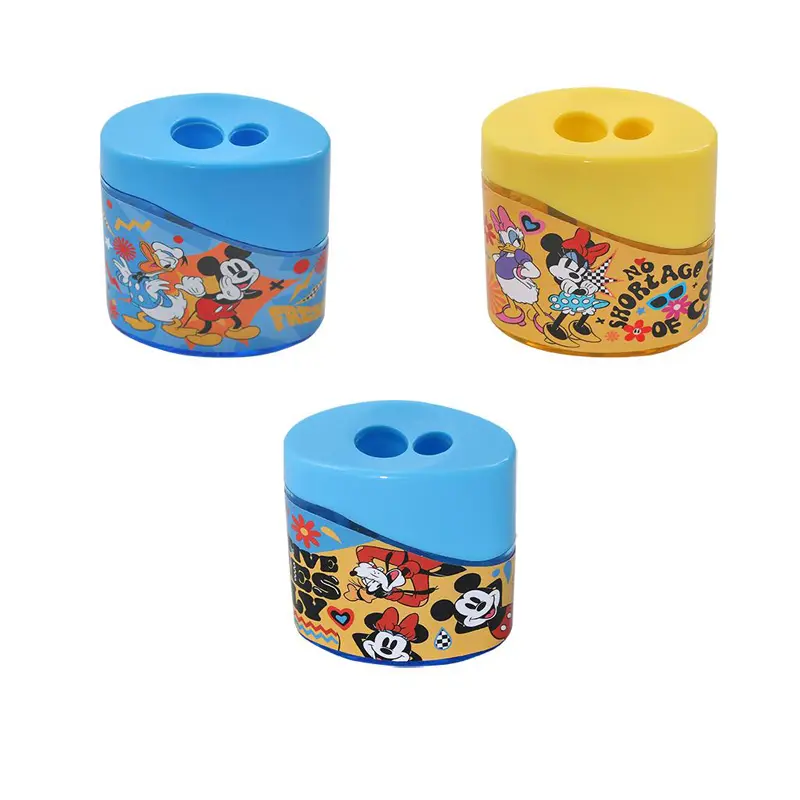 Otto 44275 Disney Çift Bıçaklı Hazneli Kalemtraş 24 Lü Stand