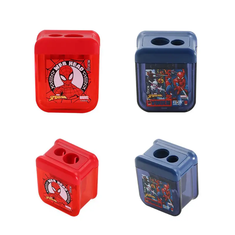 Otto 44976 Hazenli 2 Bıçaklı Spiderman Kalemtraş 24 Lü Paket