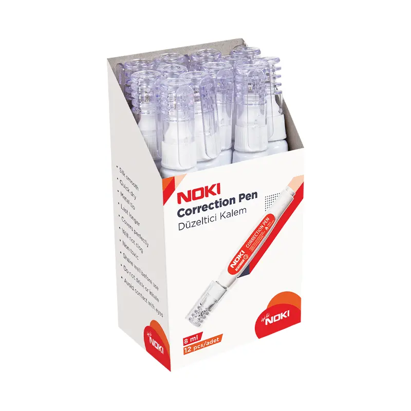 Noki 41140 Kalem Tipi Sıvı Silici 8 ML x 12 Li Kutu