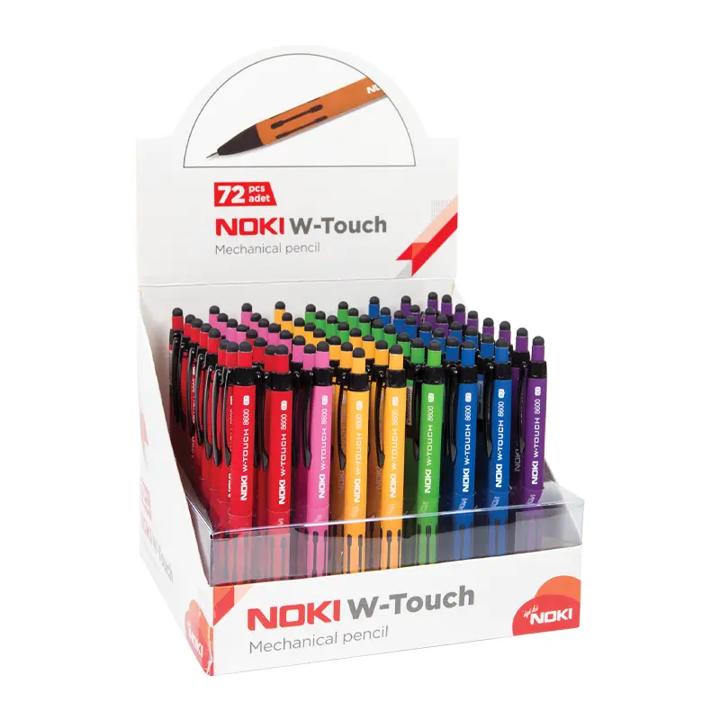 Noki 860007-72 W-Touch Versatil Kalem 0.7mm 72 Li Stand