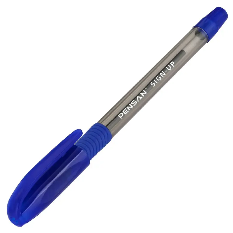 Pensan 2410 Sign Up Tükenmez Kalem 1.0mm Mavi x 12 Li Kutu