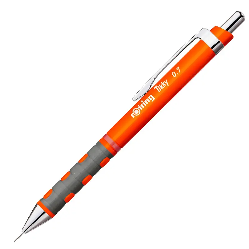 Rotring 2007211 Tikky RD Versatil Kalem 0.7mm Fosforlu Turuncu x 12 Li Kutu