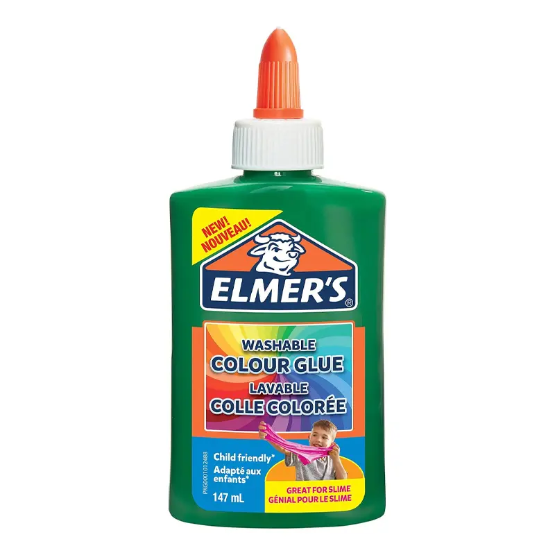Elmers 2109505 Mat Renkli Yapıştırıcı 147 ML Yeşil x 3 Lü Paket