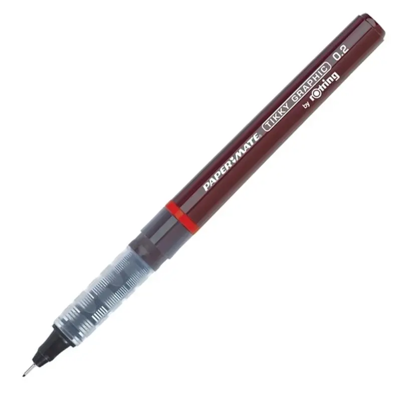 Rotring 1904752 Tikky Grafik Çizim Kalemi 0.2mm x 12 Li Kutu
