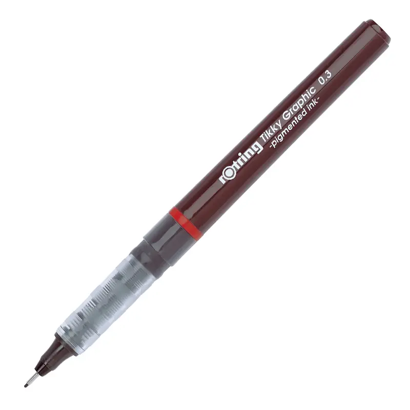 Rotring 1904753 Tikky Grafik Çizim Kalemi 0.3mm x 12 Li Kutu
