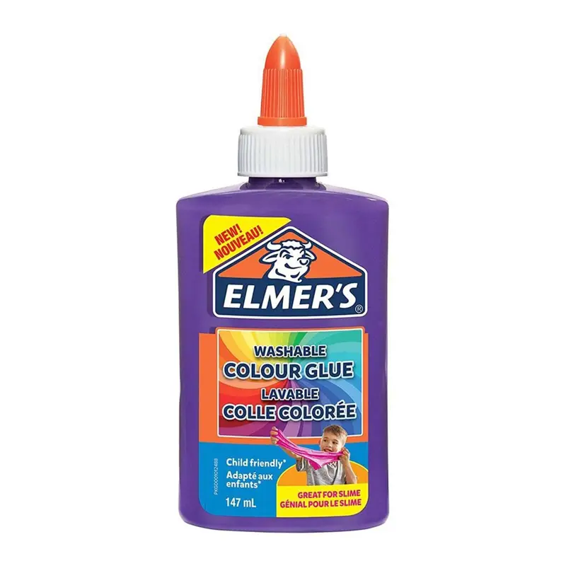 Elmers 2109502 Renkli Yapıştırıcı Mat Mor 147 ML x 3 Lü Paket
