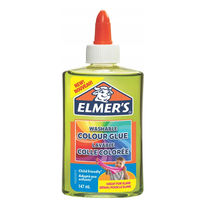 Elmers 2109504 Şeffaf Renkli Yapıştırıcı 147 ML Yeşil x 3 Lü Paket