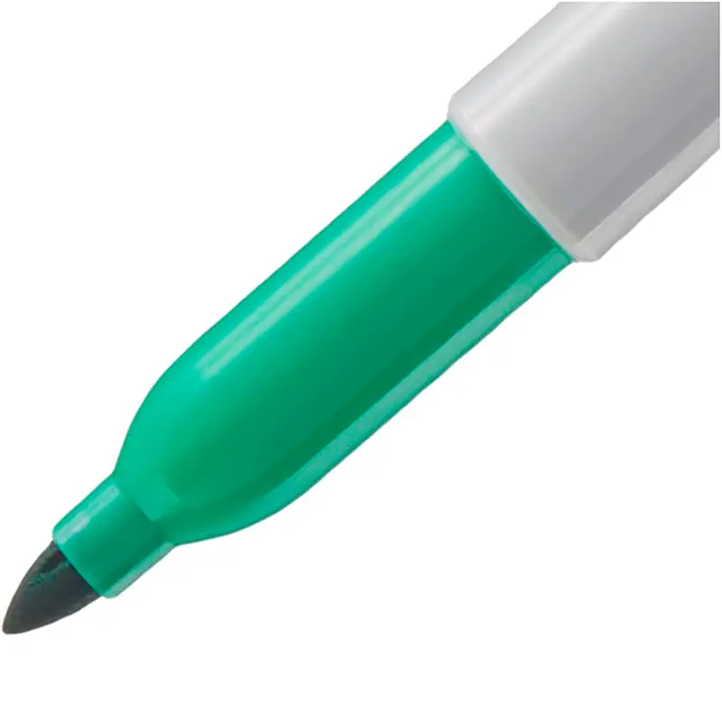 Sharpie S0810960 Fine Permanent Markör Yuvarlak Uç Yeşil 12 Li Kutu