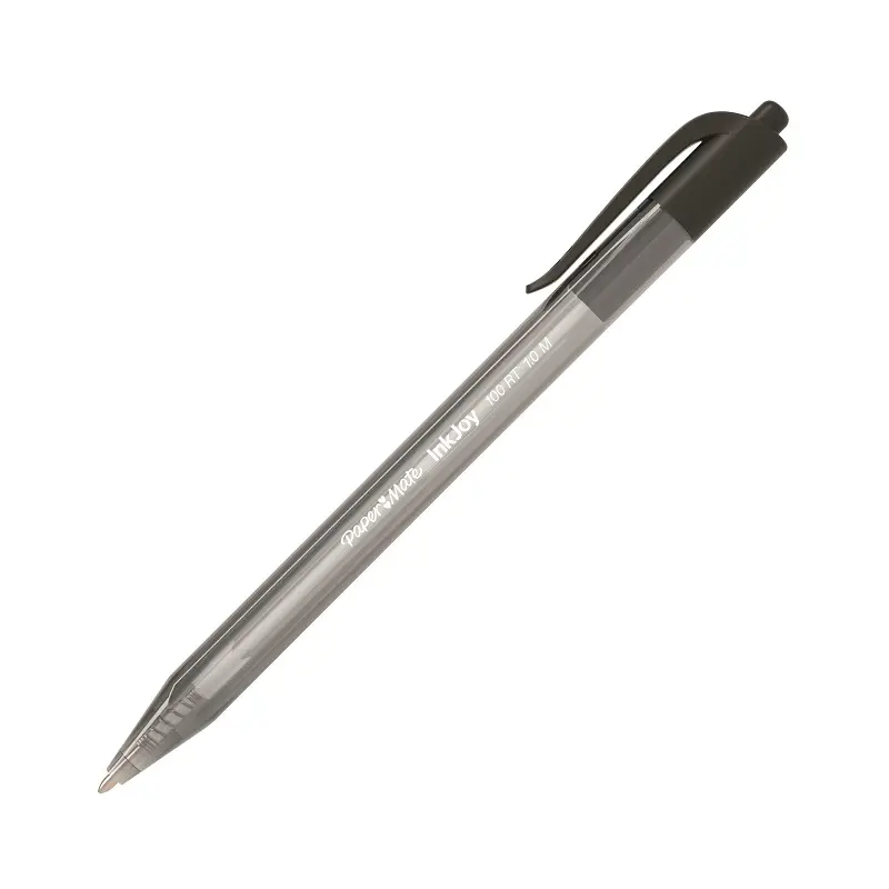Paper Mate S0957030 Inkjoy 100 RT Basmalı Tükenmez Kalem 1.0mm Siyah x 20 Li Kutu