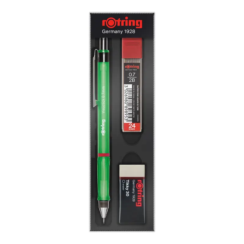 Rotring RO-VK07 Visuclick Okul Seti Versatil + Min + Silgi 0.7mm Yeşil