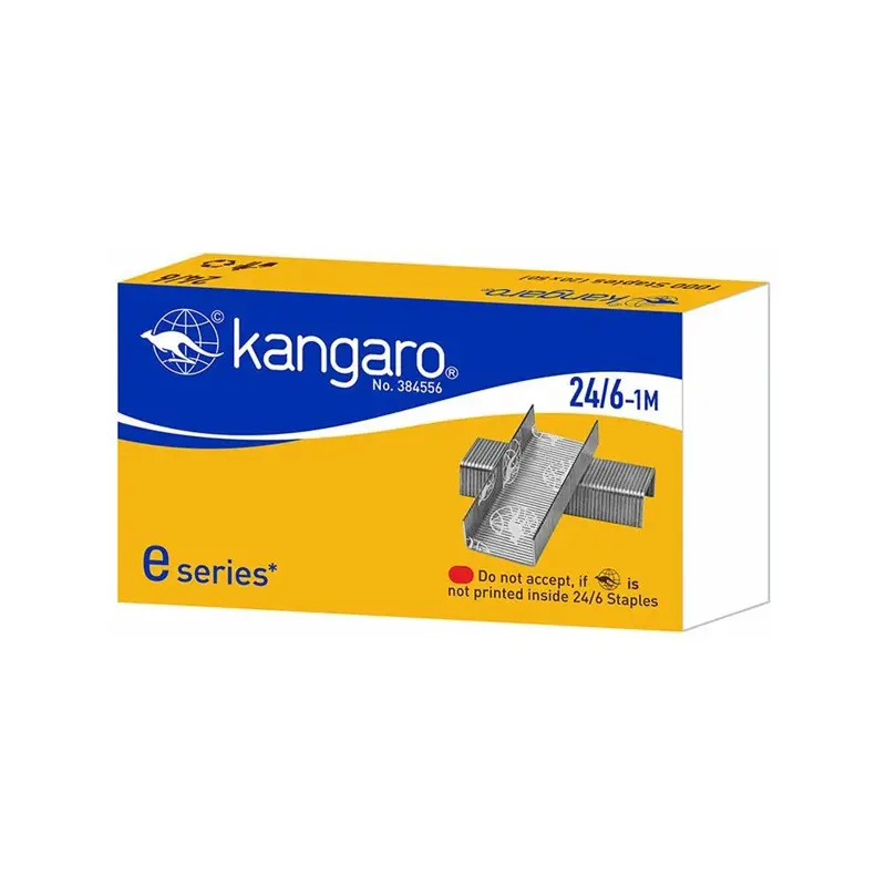 Kangaro Eco Metalik Zımba Teli No:24/6-1m x 20 Li Kutu