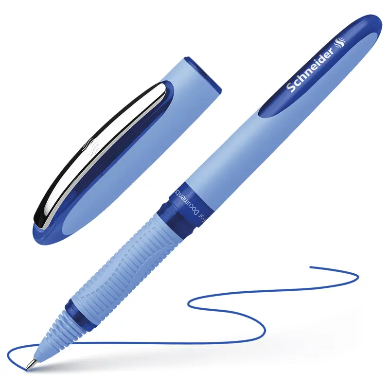 Schneider 183503 One Hybrid N İğne Uç Roller Kalem 0.5mm Mavi x 10 Lu Kutu