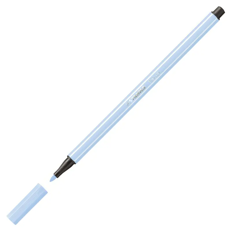 Stabilo 68/11 Keçe Uçlu Boya Kalemi 1.0mm Buz Mavisi x 10 Lu Kutu